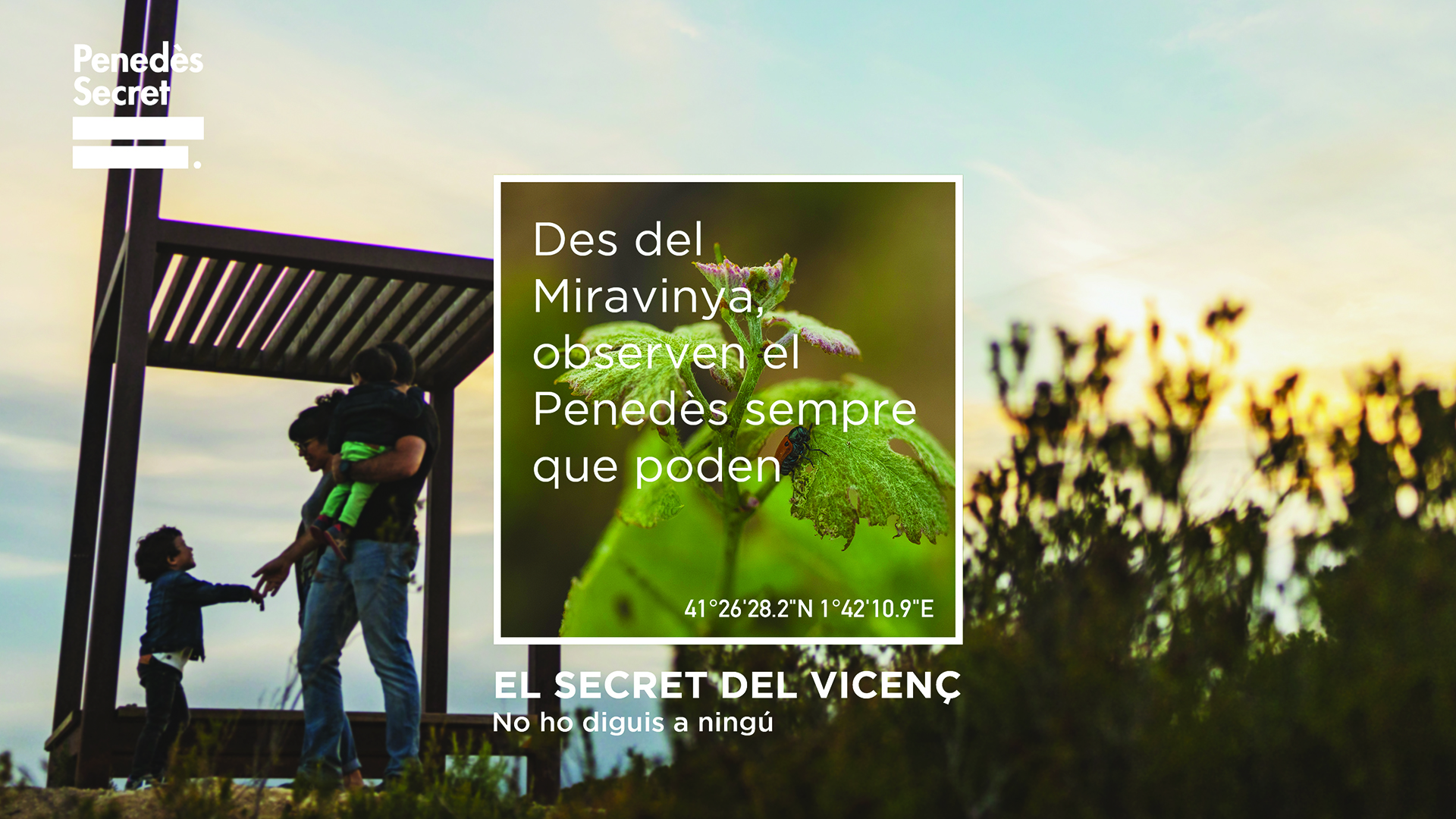 El Secret del Vicenç. Contemplar el Penedès des d’una cadira gegant