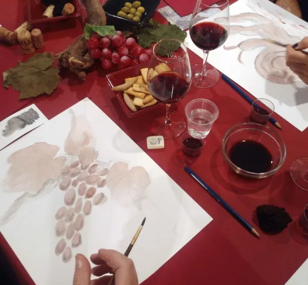 Tinta i Vi, Estudi d'art