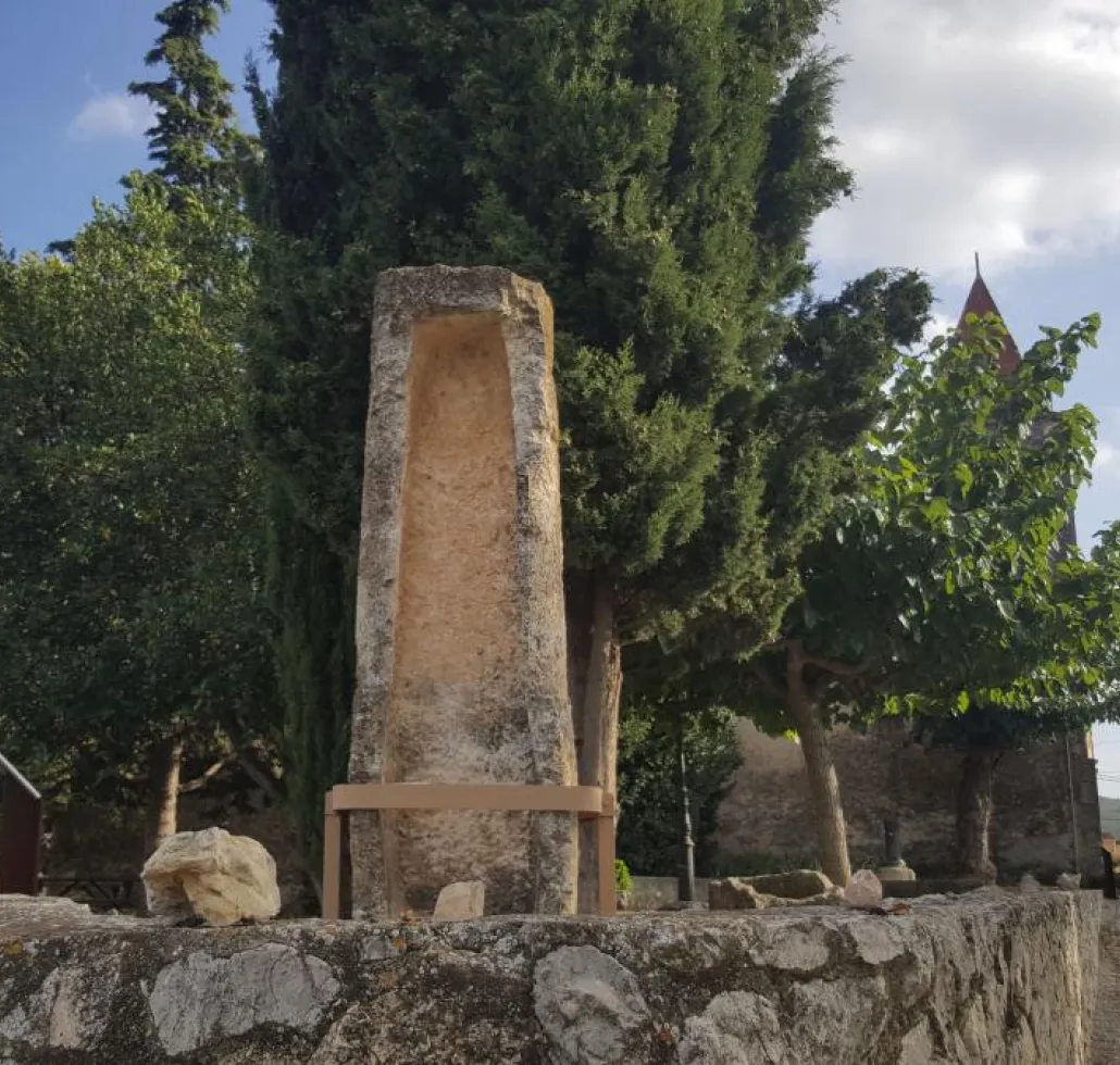 Miliari romà a Sant Pere Molanta