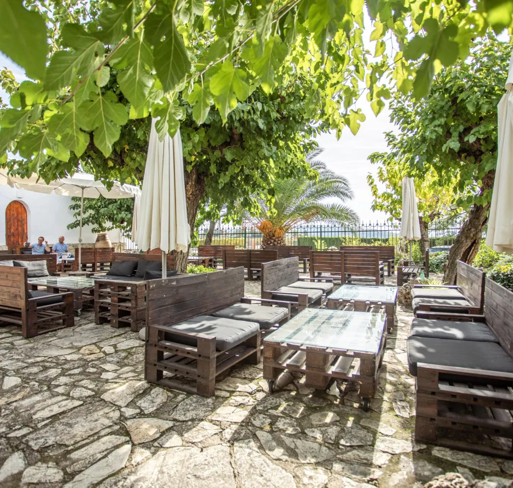 La terrassa Wine Bar de Parés Baltà